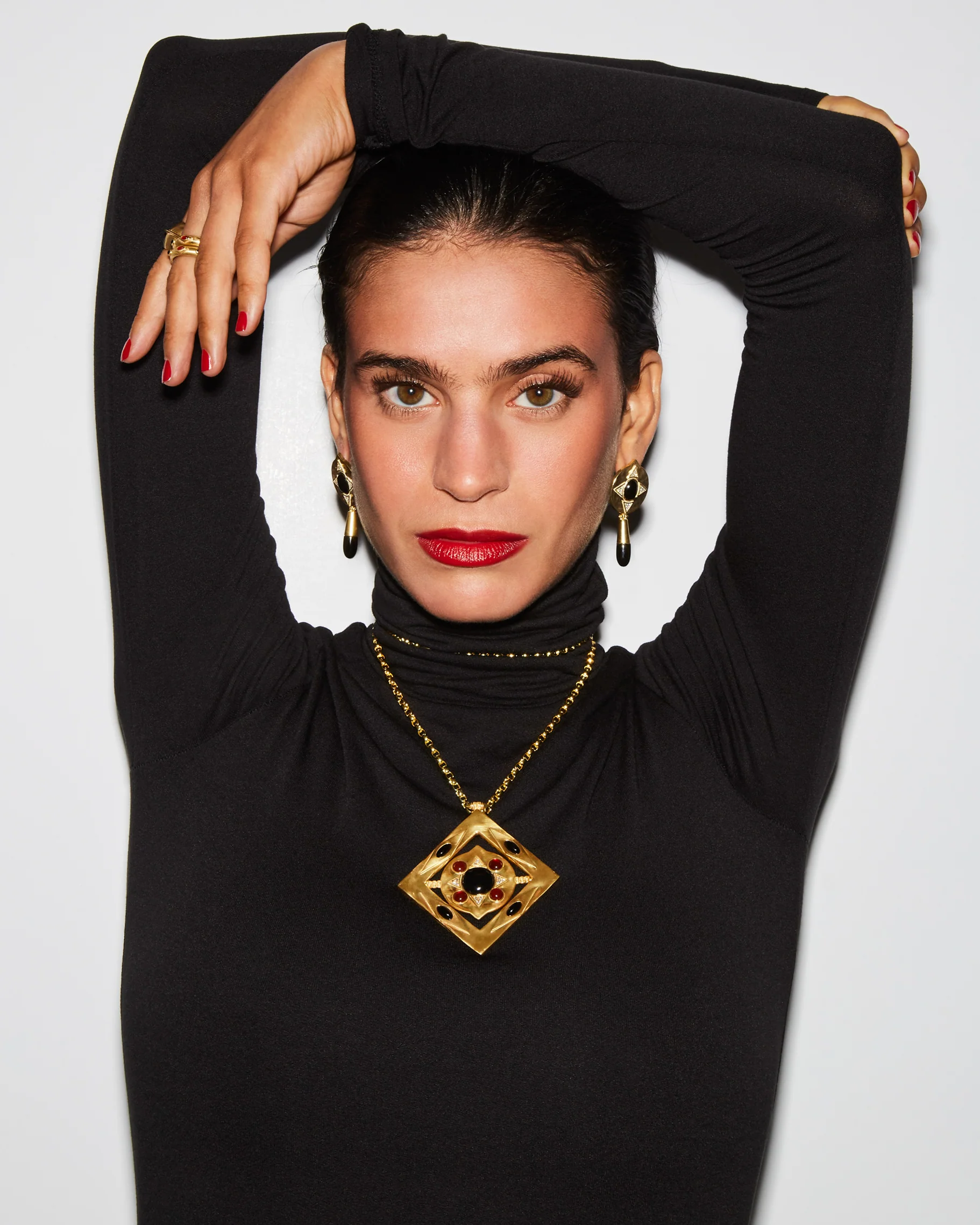 Hathor Teardrop Earrings - Image 3